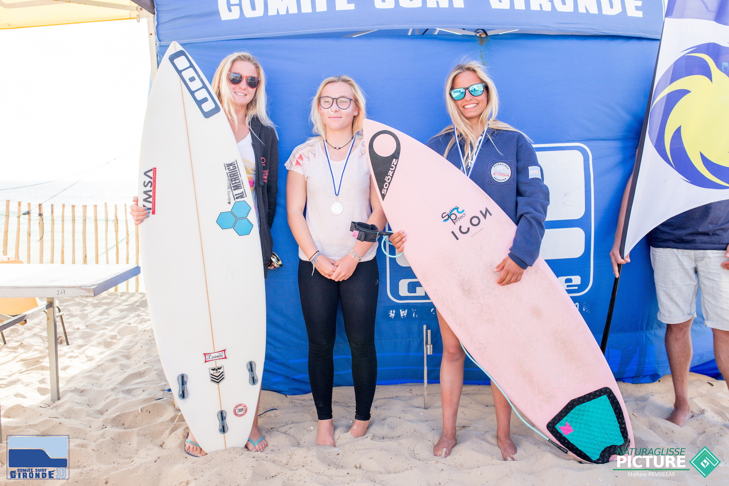 Podium Ondines juniors - Ilonna - Karla - Anouck