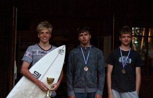 Podium Cadet D/G: C.Escola, N.Nogues et M.Labarrère