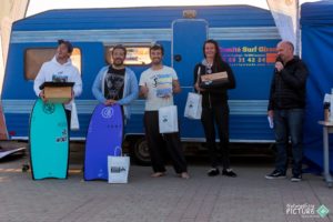 Les finalistes bodyboard.