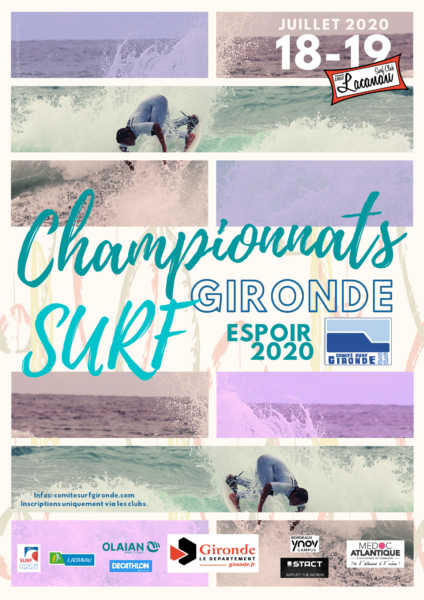 Championnat departemental espoir de surf 2020